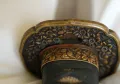 The cherry-blossom pommel cap (kashira)