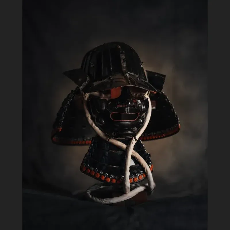 Samurai Kabuto and Menpo — Tōhoku-Style Edo