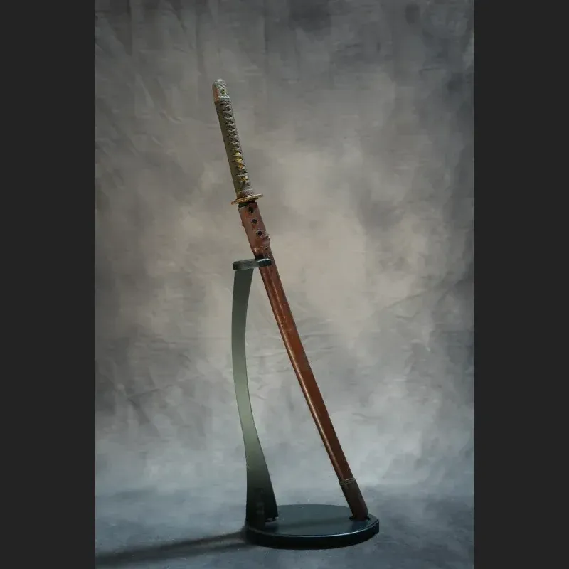 Shin-Guntō Koshirae with Leather Combat Cover