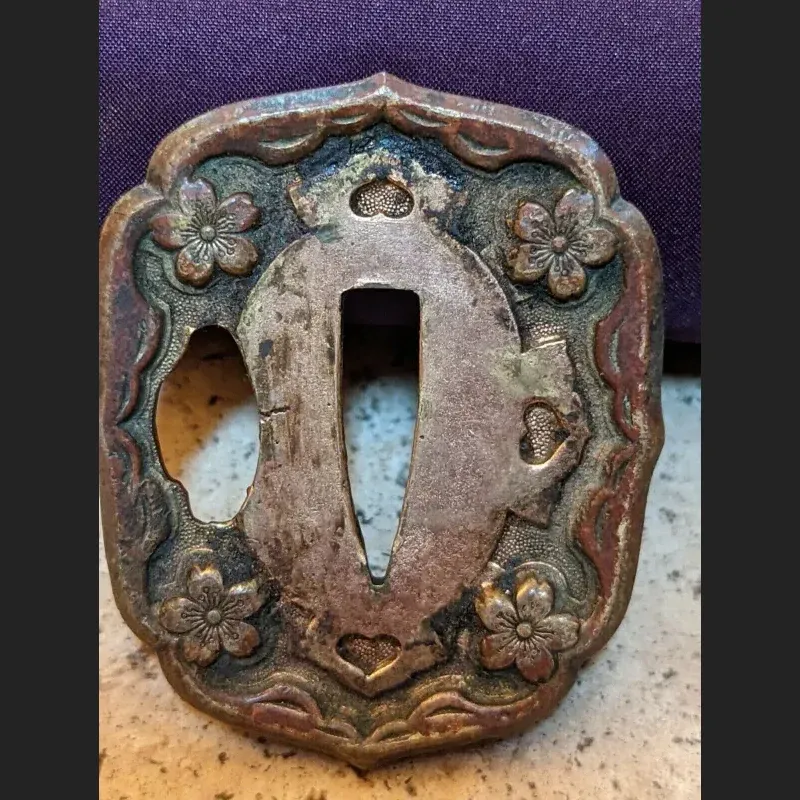 Tsuba for Gunto
